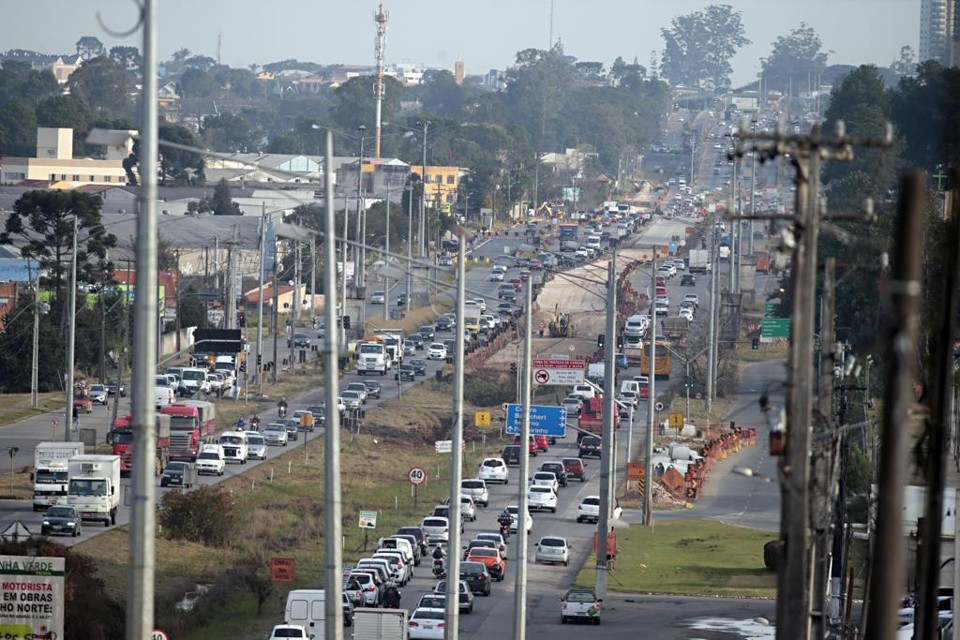 Curitiba lançou a primeira operação urbana do Sul do país em 2011, na Linha Verde. | Albari Rosa/Gazeta do Povo