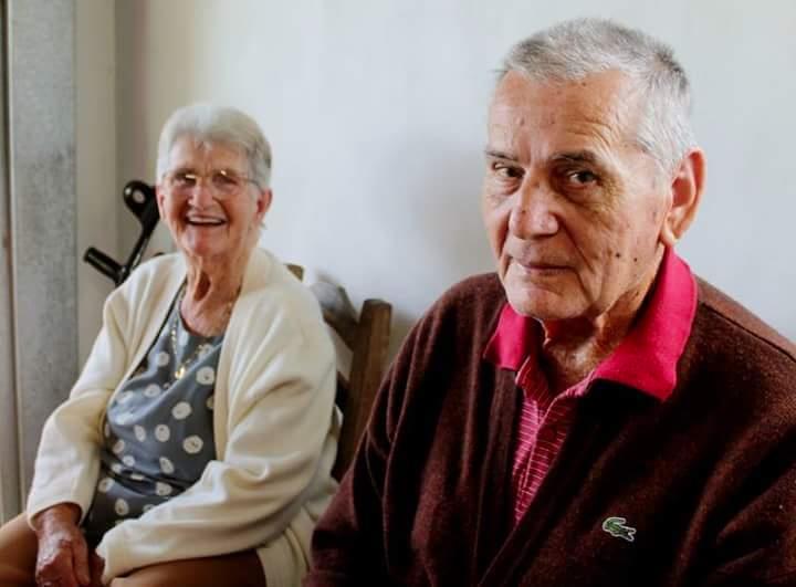 Derlinda Tomazi Biz e Fernando Biz morreram com diferença de seis horas | Greysian Biz Elias Felisberto/Arquivo  Pessoal