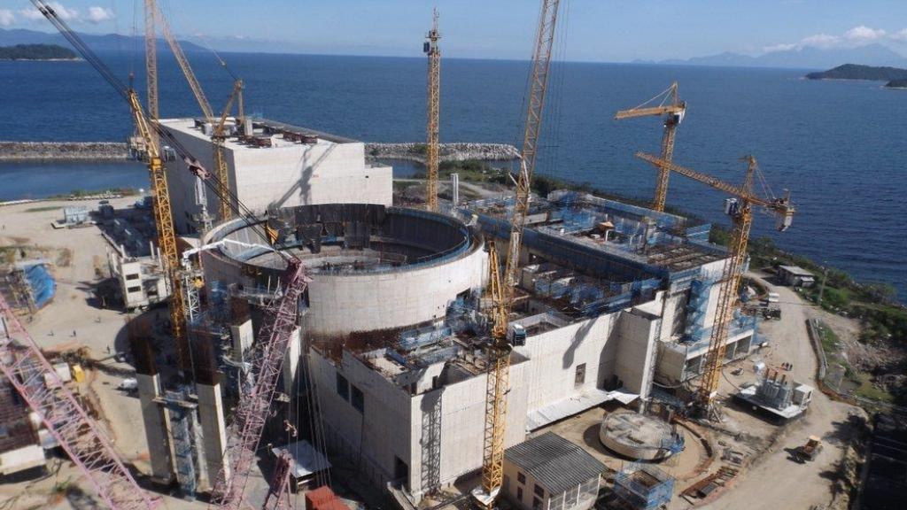 MPF aponta que parte dos valores ilícitos da Andrade Gutierrez sobre obras de Angra 3 foram pagas a cinco ex-dirigentes do alto escalão da Eletronuclear. | Divulgação/Eletronuclear