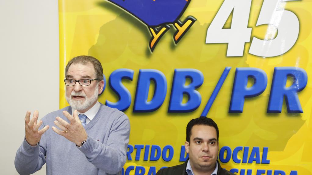 Juraci Barbosa e Paulo Martins descartaram candidatura própria à prefeitura de Curitiba. | Daniel Castellano/Gazeta do Povo