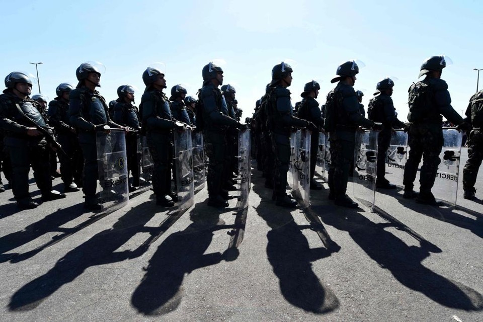 Maior operação policial da história será montada na Olimpíada. | EVARISTO SA/AFP