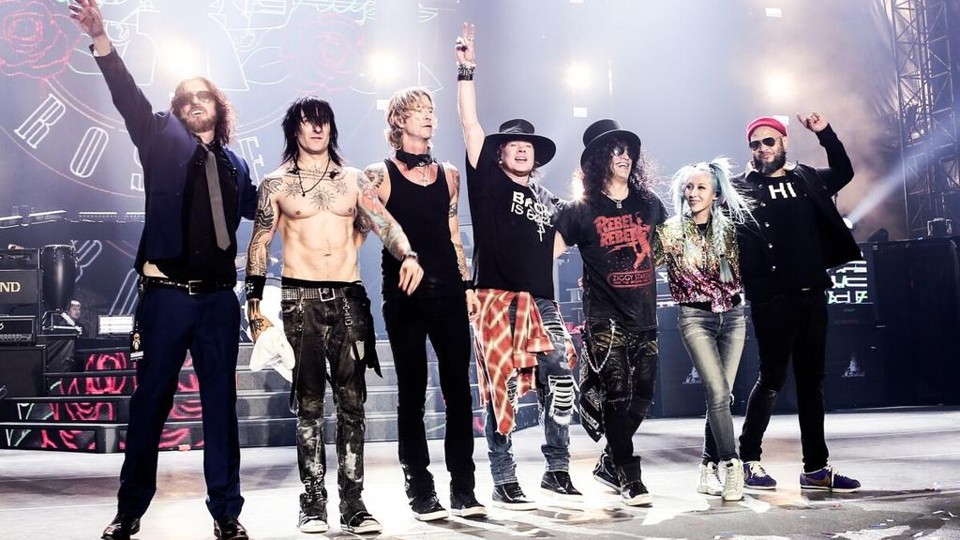 Show do Guns N’ Roses em Curitiba ganha nova data. Preços também são divulgados Formação da turnê “Not in this lifetime”: Dizzy Reed (teclado), Richard Fortus (guitarra ), Duff McKagan (baixo), Axl Rose (voz), Slash (guitarra), Melissa Reese (teclado) e Frank Ferrer (bateria). | /Divulgação