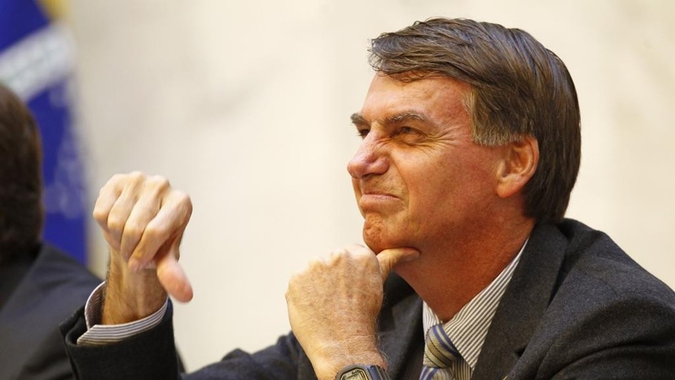O deputado  federal Jair Bolsonaro: ascensão às custas do efeito Dunning-Kruger | Antonio More/Gazeta do Povo