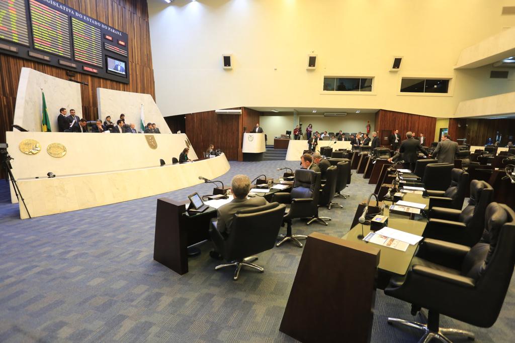 Vista do plenário da Assembleia: pauta ainda indefinida, | Ivonaldo Alexandre/Arquivo/Gazeta do Povo