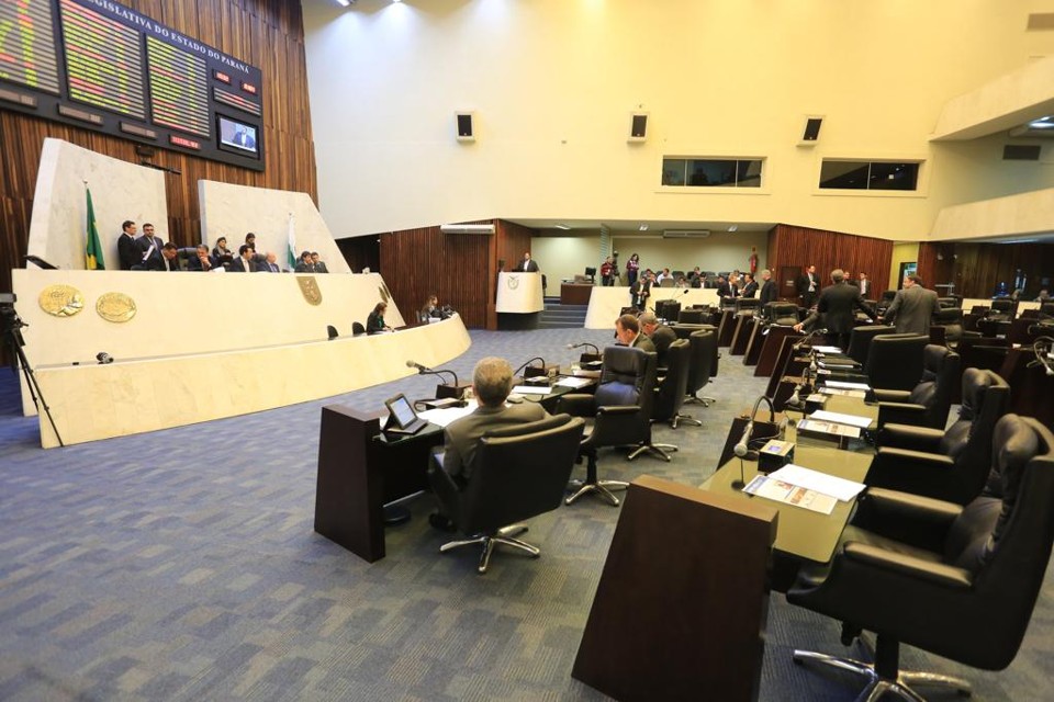 Vista do plenário da Assembleia: pauta ainda indefinida, | Ivonaldo Alexandre/Arquivo/Gazeta do Povo