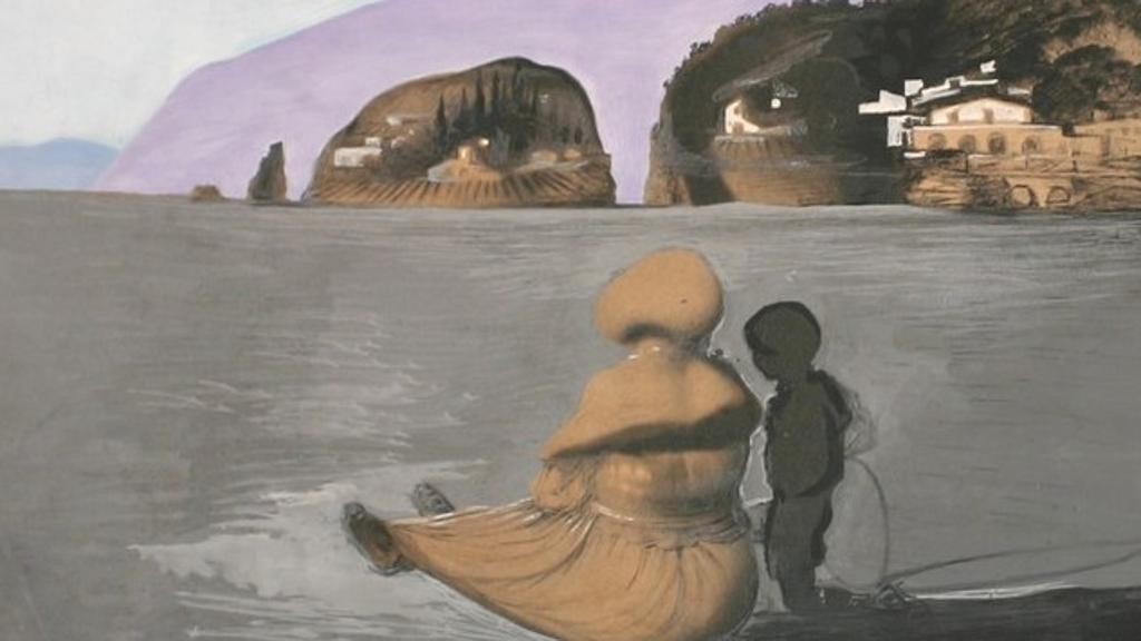 Detalhe do quadro Adolescência, de Salvador Dali, roubado em 2009 e recuperado agora