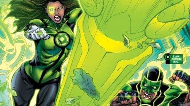 Jessica Cruz, uma mexicana-americana; e Simon Baz, um árabe-americano, estão encarregados de proteger a Terra | DC Comics/Divulgação