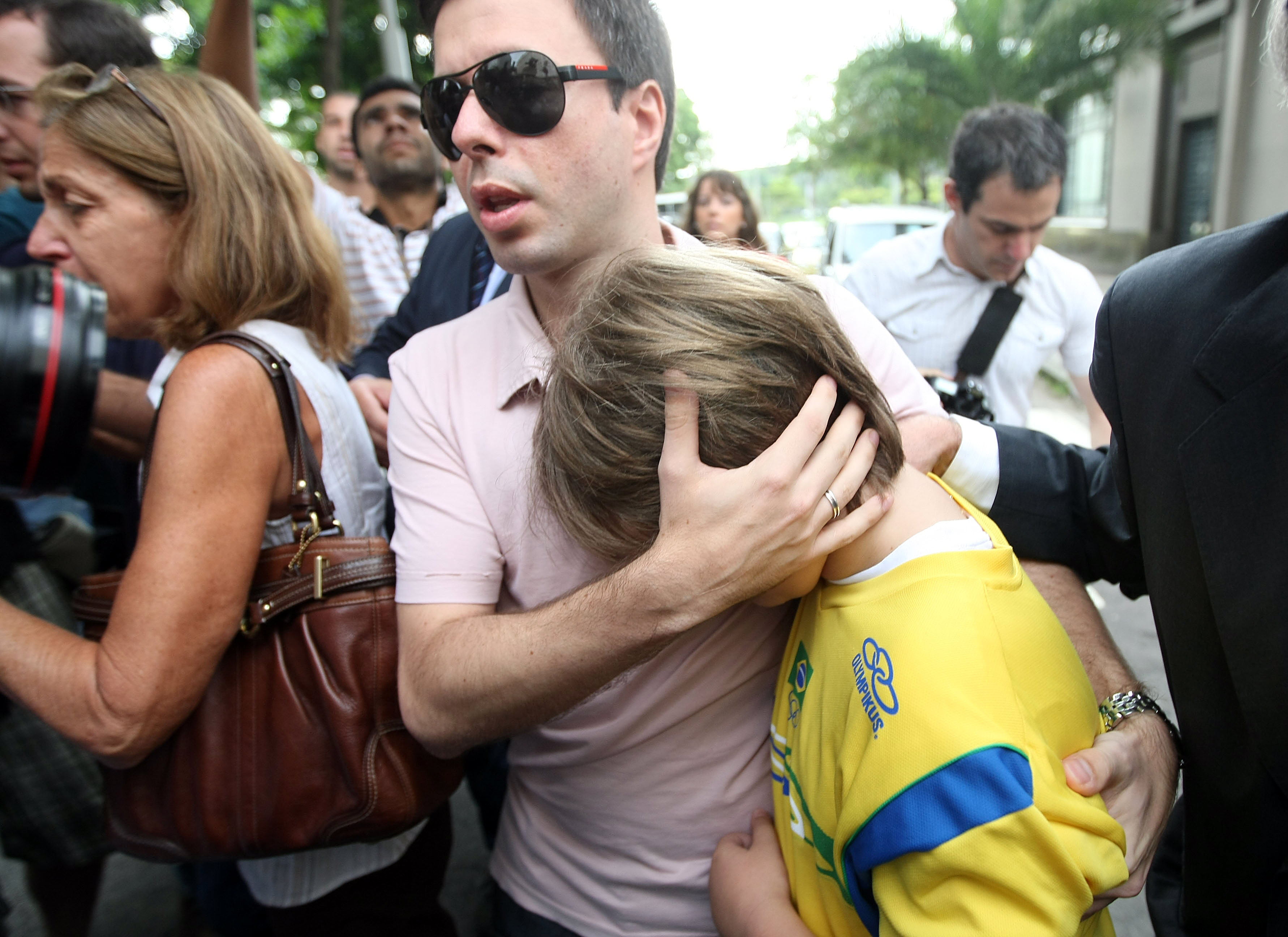 Sean Goldman foi devolvido do Brasil para os Estados Unidos, em 2009 | AFP/Helio Cardoso/Arquivo