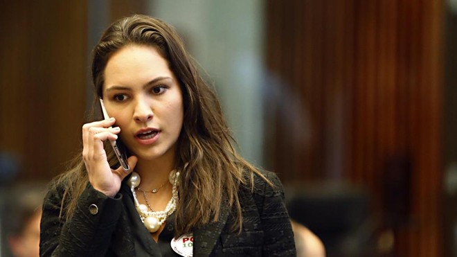 Maria Victória é filha do ministro da Saúde, Ricardo Barros (PP) e da vice-governadora Cida Borghetti (Pros). | Albari Rosa/Gazeta do Povo
