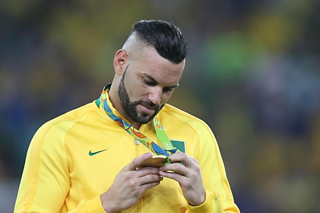 Weverton mal acreditou na conquista. | Albari Rosa/Gazeta do Povo