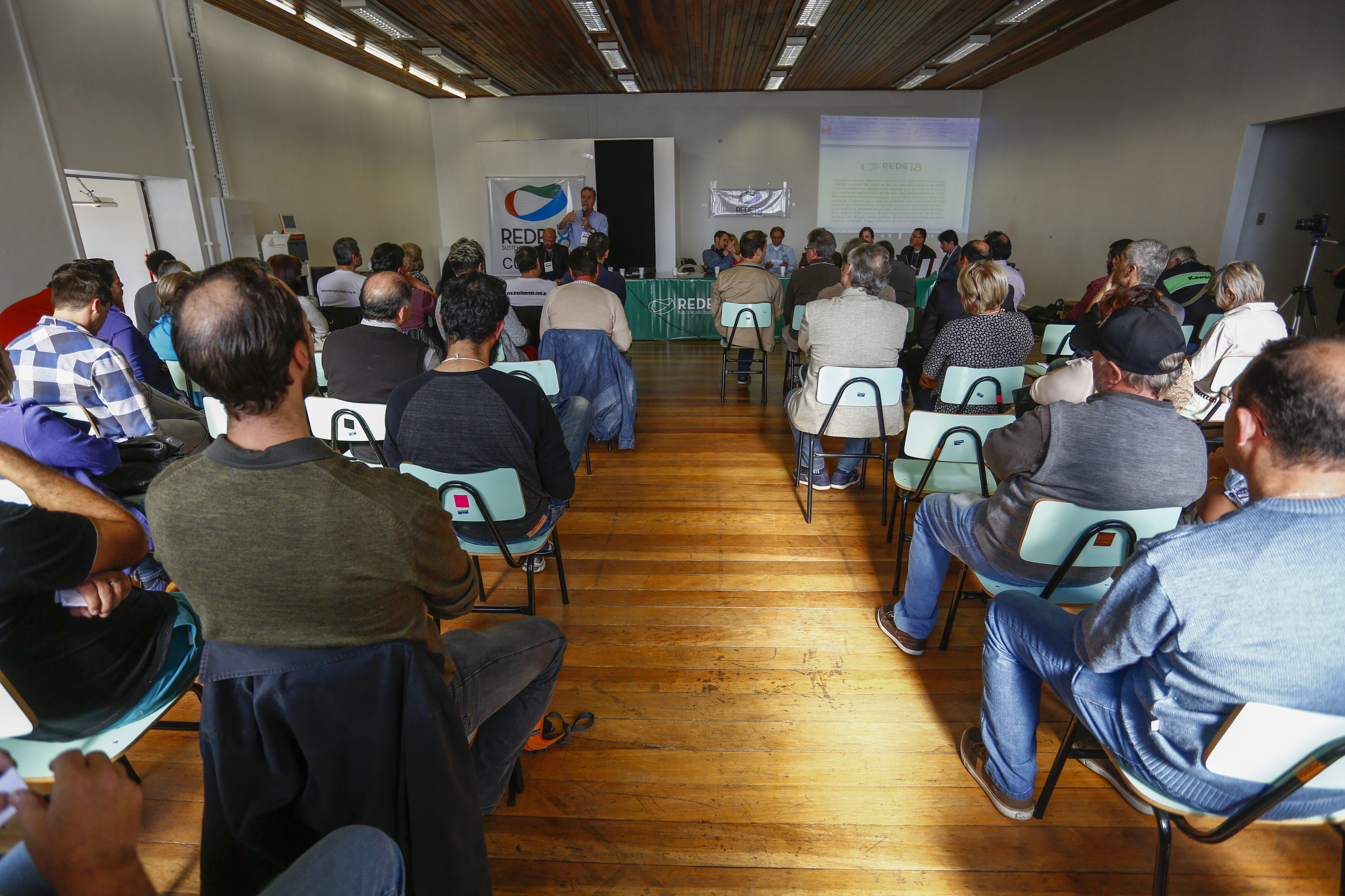 Convenção da Rede Sustentabilidade em Curitiba neste domingo (31) | Daniel Castellano/Gazeta do Povo