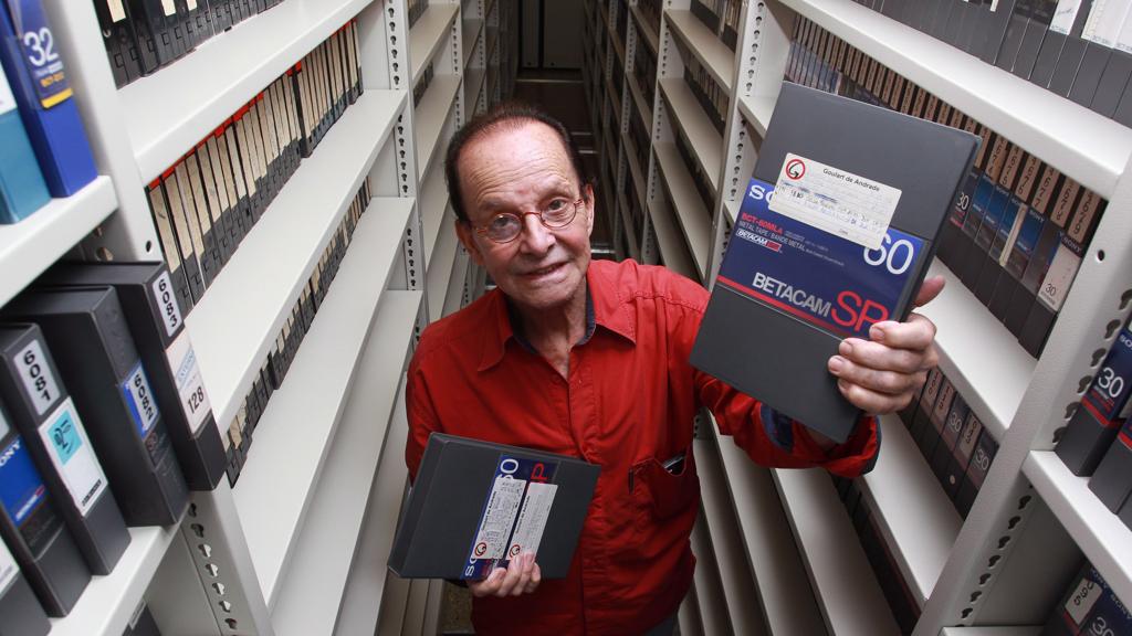 Goulart de Andrade iniciou a carreira em 1955, na TV Rio, e ficou conhecido por apresentar “Comando da Madrugada”, inicialmente exibido pela Rede Globo na década de 1970 | ELIÁRIA ANDRADE