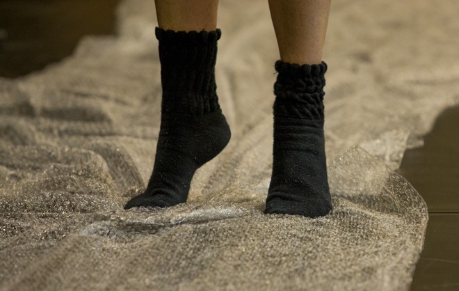 Cena do primeiro ensaio aberto do espetáculo | Hugo Harada/Gazeta do Povo