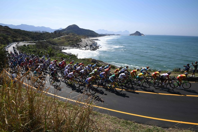 Ciclismo de estrada. | ERIC FEFERBERG/AFP