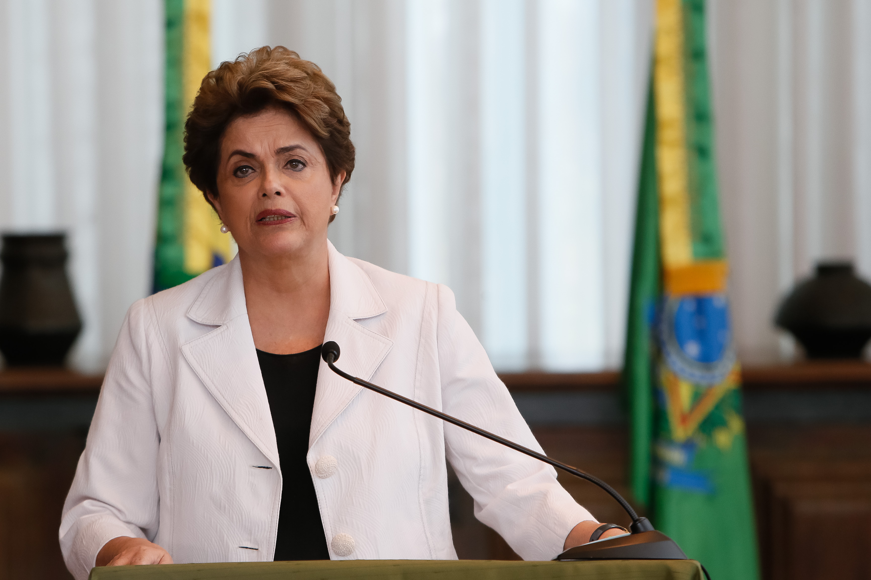 Dilma fala no Palácio do Alvorada | Roberto Stuckert Filho/Presidência da República