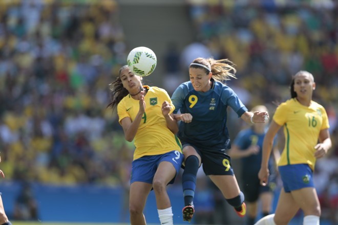 Brasil dominou a partida durante todo o tempo regulamentar e prorrogação | Albari RosaGazeta do Povo
