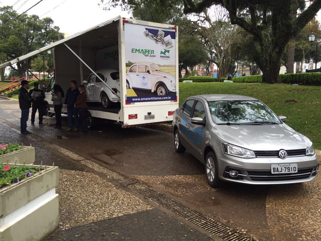 Carro é o símbolo do progresso da atividade rural no Paraná e faz parte das comemorações dos 60 anos do Instituto | /