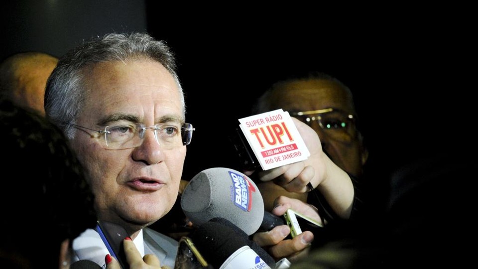 Renan Calheiros é acusado de ter despesas de um relacionamento extraconjugal pagas por meio de um lobista da Mendes Júnior. | Jane de Araújo/Agência Senado