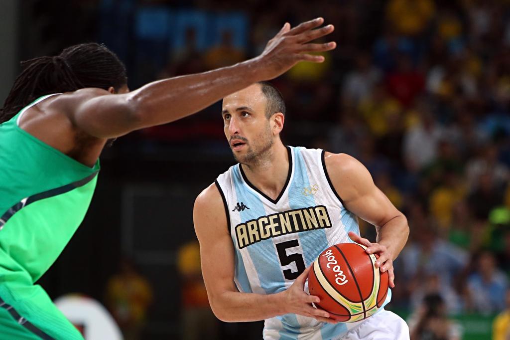Astro da NBA, Ginóbili elogiou os companheiro na vitória sobre o Brasil. | Albari Rosa/Gazeta do Povo