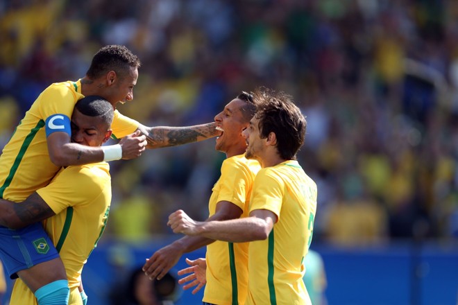 Só alegria: sem sustos, Brasil jogou bem e atropelou Honduras | Albari Rosa/Gazeta do Povo