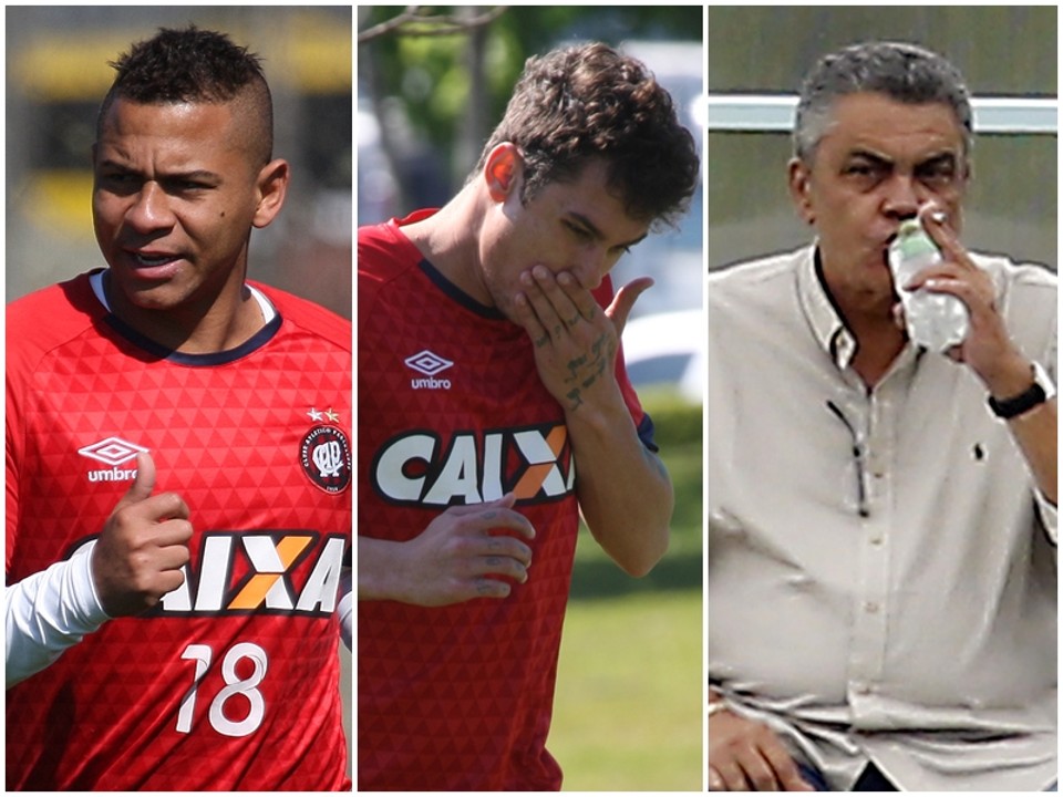 Walter, Vinícius e Paulo Carneiro: debandada. | /