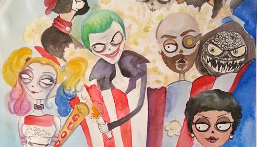 Com várias técnicas de desenho quadrinistas reproduzem o universo original de “Esquadrão Suicida” | /Divulgação