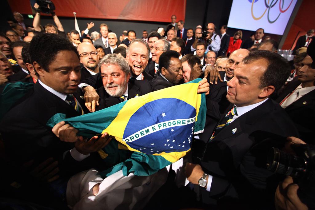 Delegação brasileira comemora em 2009 a escolha do Rio de Janeiro para ser sede da Olimpíada. | Ricardo Stuckert/PR/Ricardo Stuckert/PR