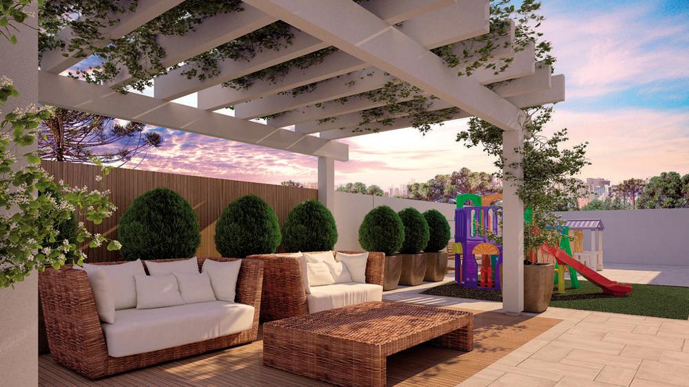 Lumiére Condominium contará com praças recreativas e espaços de relaxamento. | Divulgação