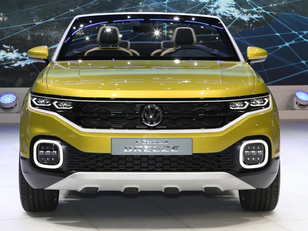 O conceito T-Cross Breeze foi revelado no Salão de Genebra do ano passado. Servirá de inspiração para o futuro crossover compacto da marca. | Newspress/Divulgação
