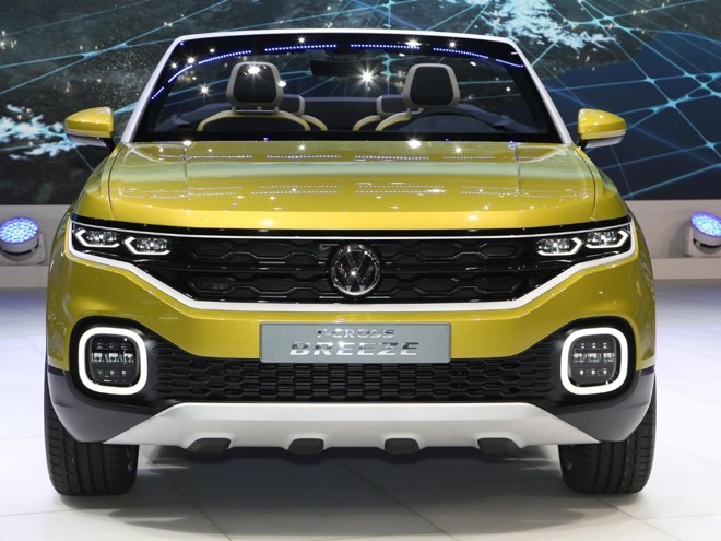 O conceito T-Cross Breeze foi revelado no Salão de Genebra do ano passado. Servirá de inspiração para o futuro crossover compacto da marca. | Newspress/Divulgação