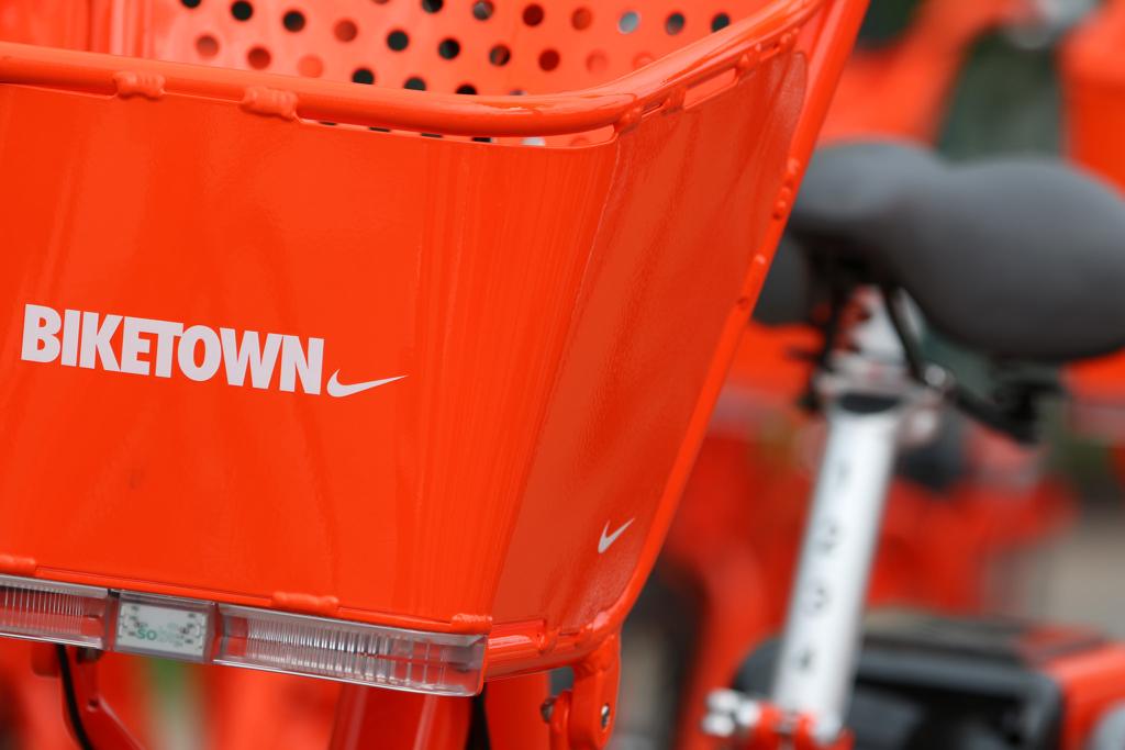 O patrocínio da Nike foi suficiente, por exemplo, para fazer o plano inicial de Portland de colocar 600 bicicletas em operação crescer para mil. | Divulgação/The Portland Bureau of Transportation