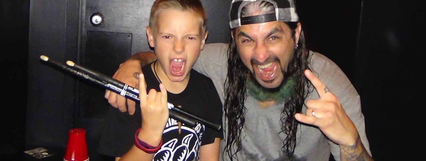 Avery Molek e Mike Portnoy | Reprodução Facebook