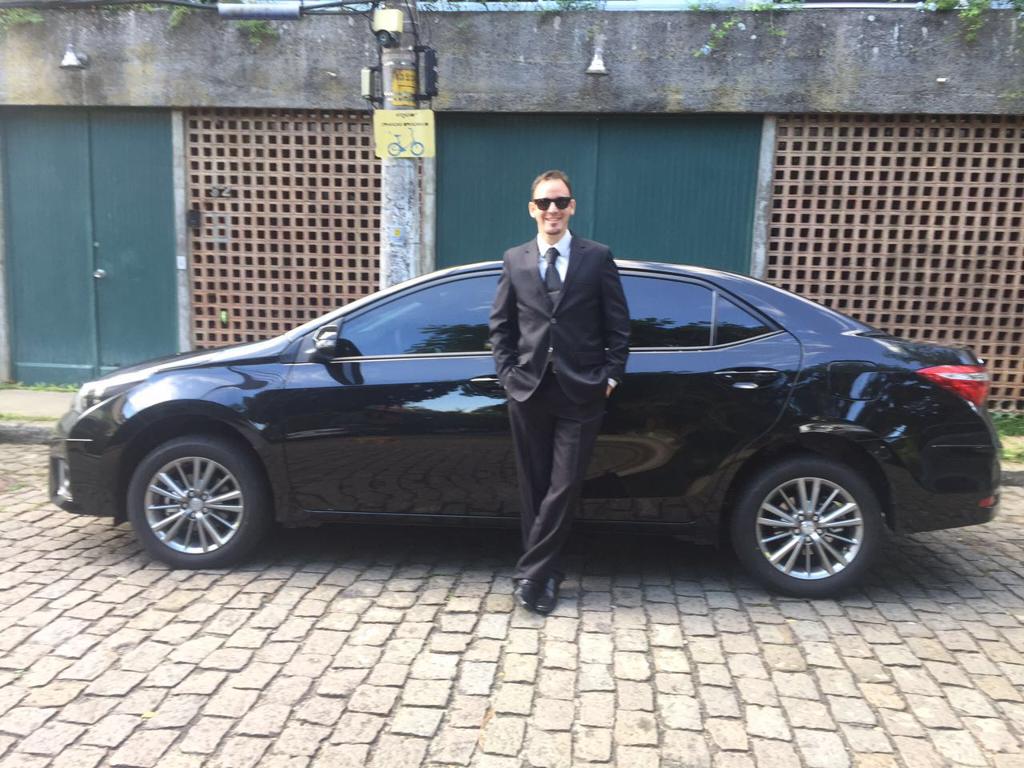 Carlos Eduardo é motorista parceiro da Uber há mais de um ano | Carlos Eduardo Cristalli/Acervo Pessoal