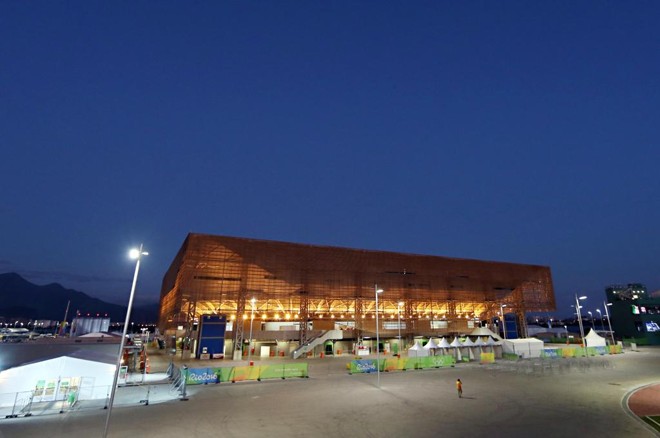 Arena do Futuro, casa do handebol na Rio-2016. | Albari Rosa/Gazeta do Povo