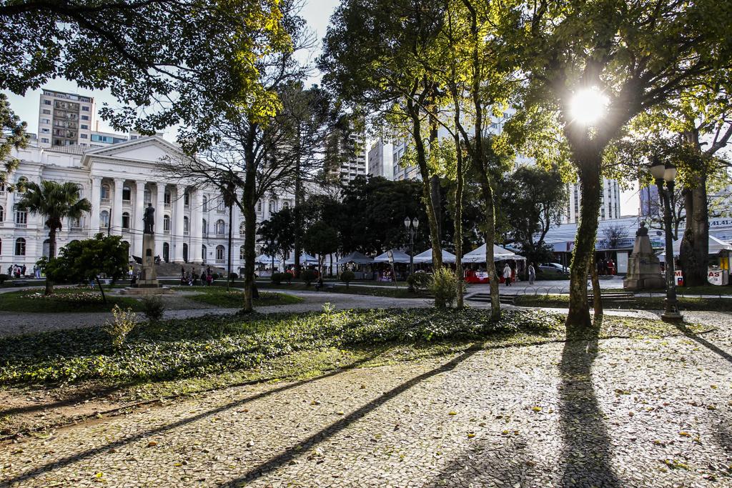 O sol não se intimida com o inverno | Daniel Castellano/Gazeta do Povo