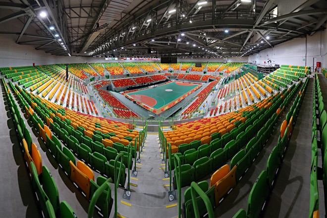 Arena do Futuro, casa do handebol na Rio-2016. | Albari Rosa/Gazeta do Povo