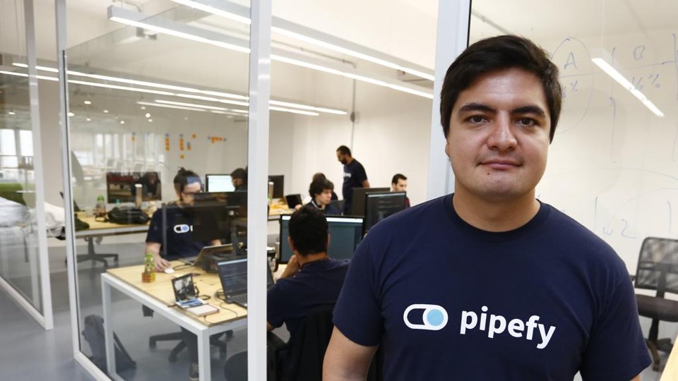 Alessio Alionço, fundador da startup Piperfy, uma pequena multinacional. | Henry Milleo/Gazeta