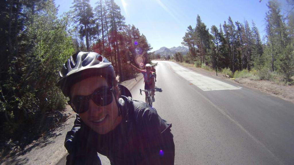 O estudante de Engenharia Civil aliou o amor por pedalar ao voluntariado | Acervo Pessoal