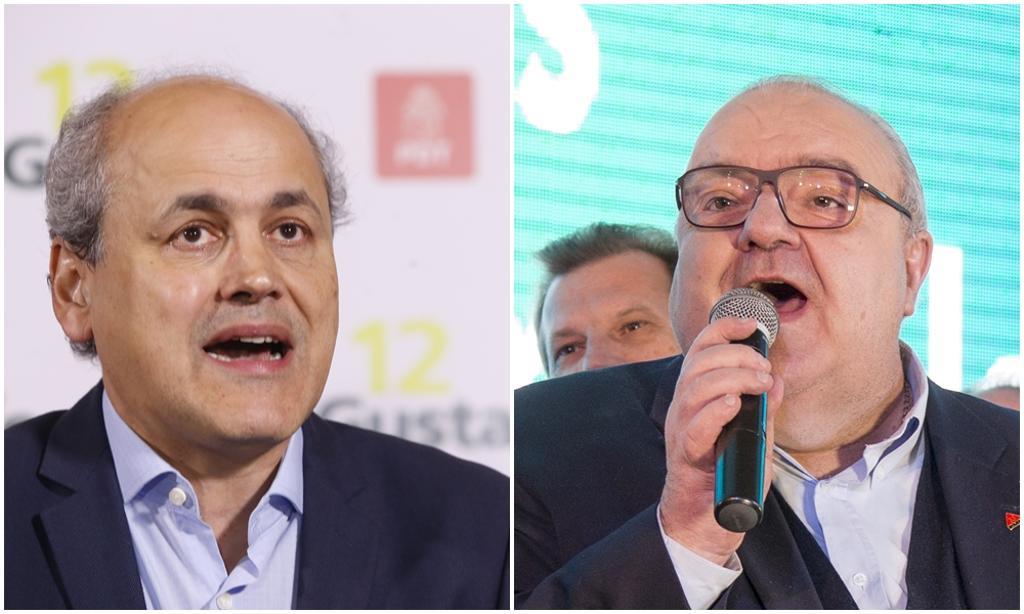 Gustavo Fruet e Rafael Greca são candidatos novamente a prefeito de Curitiba. | Gazeta do Povo/
