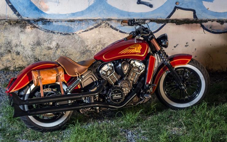 Indian Scout é uma das linhas que serão vendidas pela loja. | Fabiano Guma/Divulgação