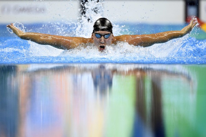 Chase Kalisz, dos EUA. | MARTIN BUREAU/AFP