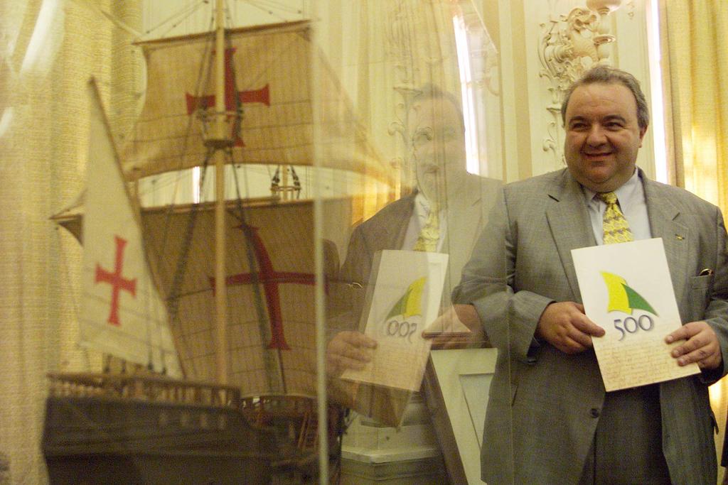 Nau Capitânia foi idealizada por Rafael Greca quando ele era ministro do Turismo. | Patrícia Santos/Folhapress