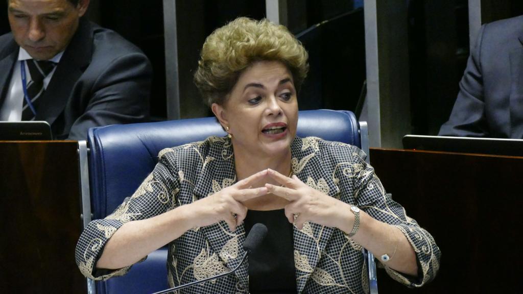 Votação final do impeachment cassou o mandato de Dilma Rousseff. | Roque de Sá/Agência Senado