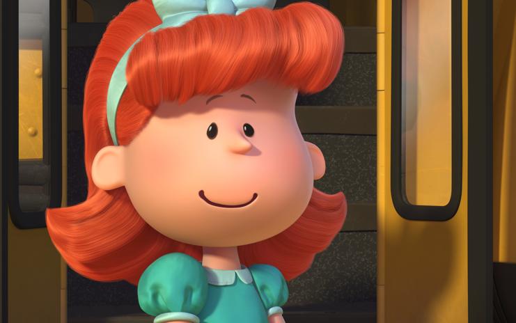 A garotinha ruiva, por quem Charlie Brown tinha uma queda, em aparição no mais recente desenho da turma | Divulgação