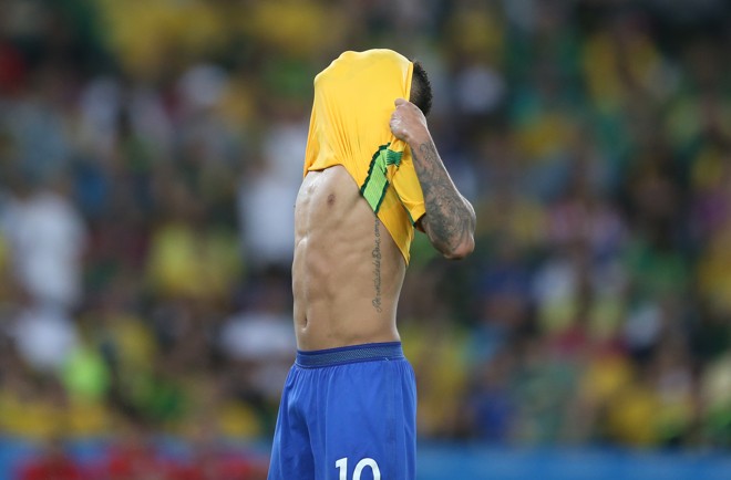 Brasil dominou a partida durante todo o tempo regulamentar e prorrogação | Albari RosaGazeta do Povo