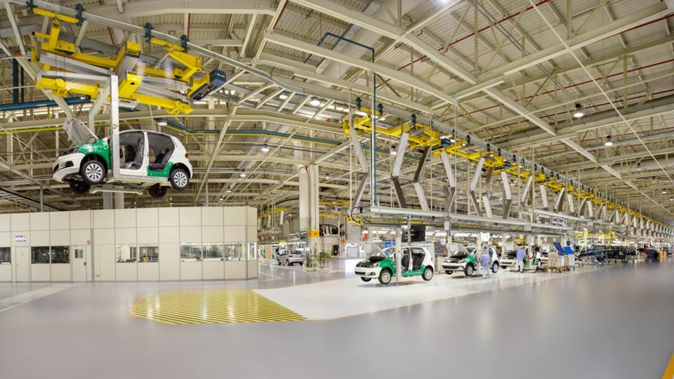 A fabricação do Fox em São José dos Pinhais está interrompida por falta de peças. | Divulgação/Volkswagen