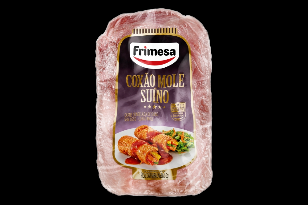 Junto com as tradicionais e já conhecidas carnes suínas, são oferecidos cortes como o coxão mole (foto) | Frimesa/Divulgação