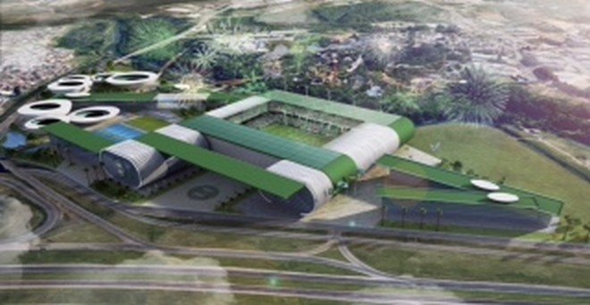 Projeto de estádio do Coxa na CIC | 
