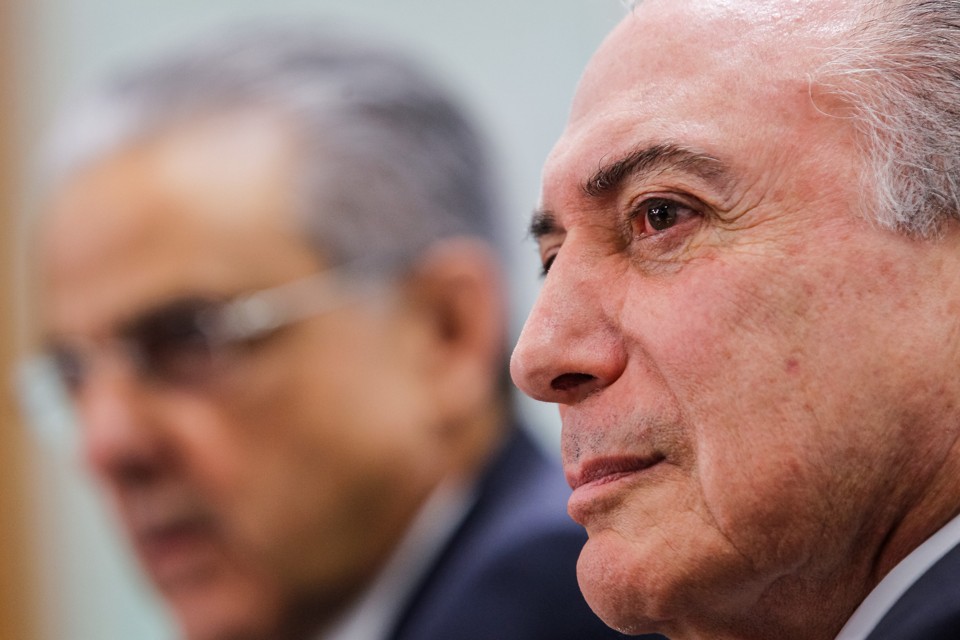 O presidente interino, Michel Temer (PMDB) | Beto Barata/PR