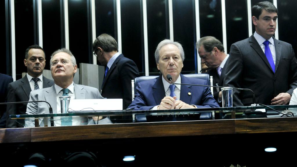 Ricardo Lewandowski preside sessão no Senado. | Geraldo Magela/Agência Senado
